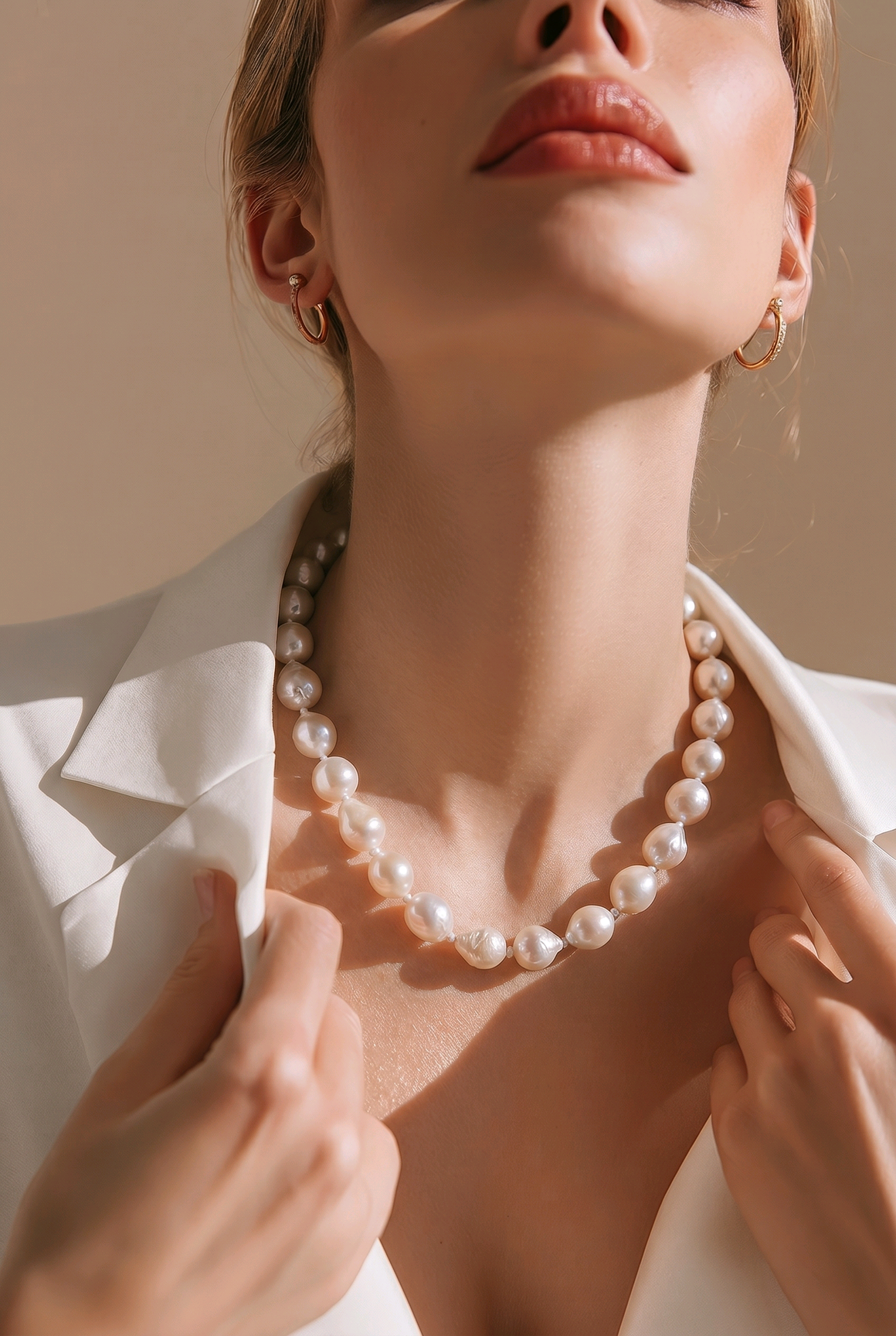 White Pearl Necklace