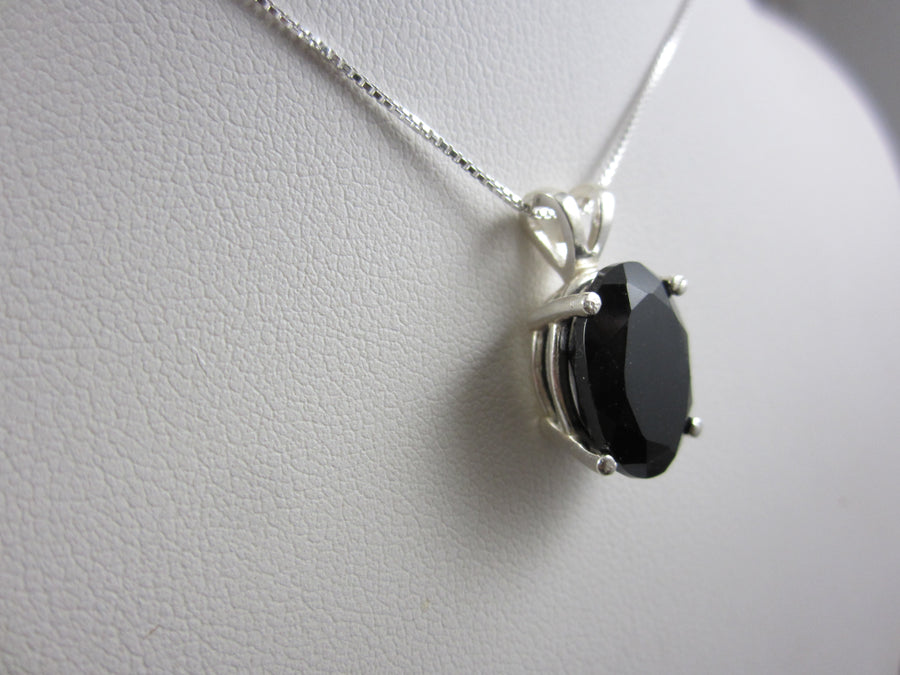 Black Spinel Pendant