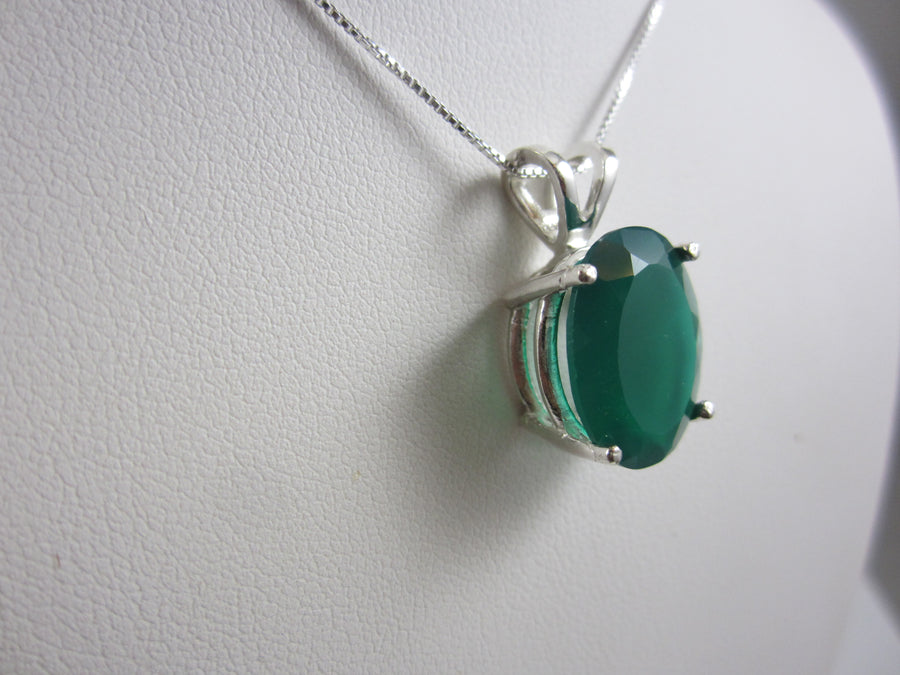 Chrome Chalcedony Pendant