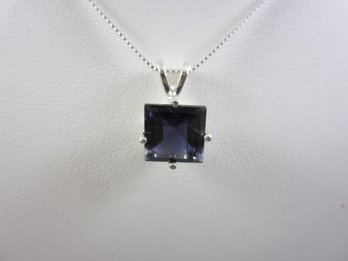 Iolite Pendant
